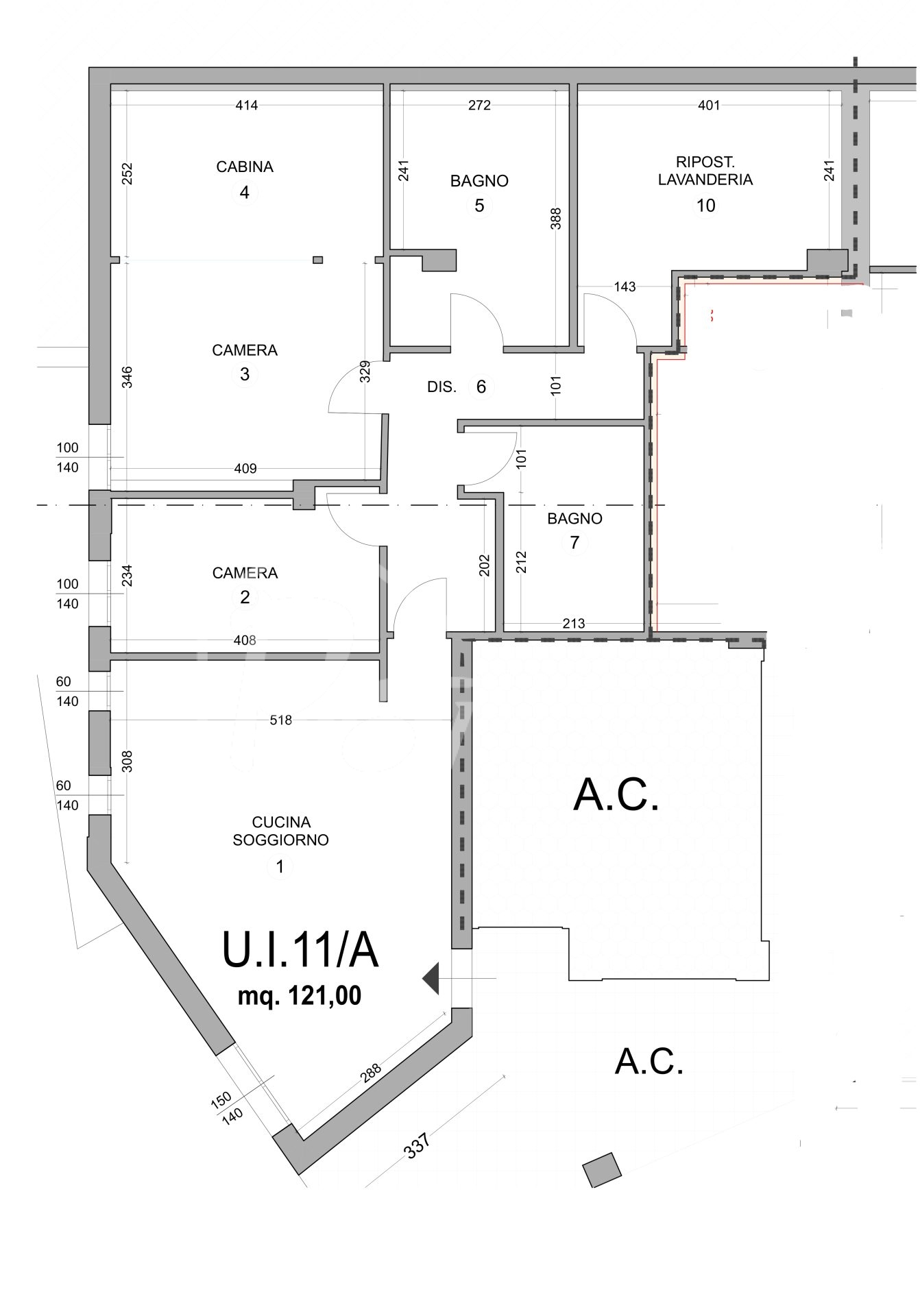 RIF. 1/51A APPARTAMENTO DOGANA